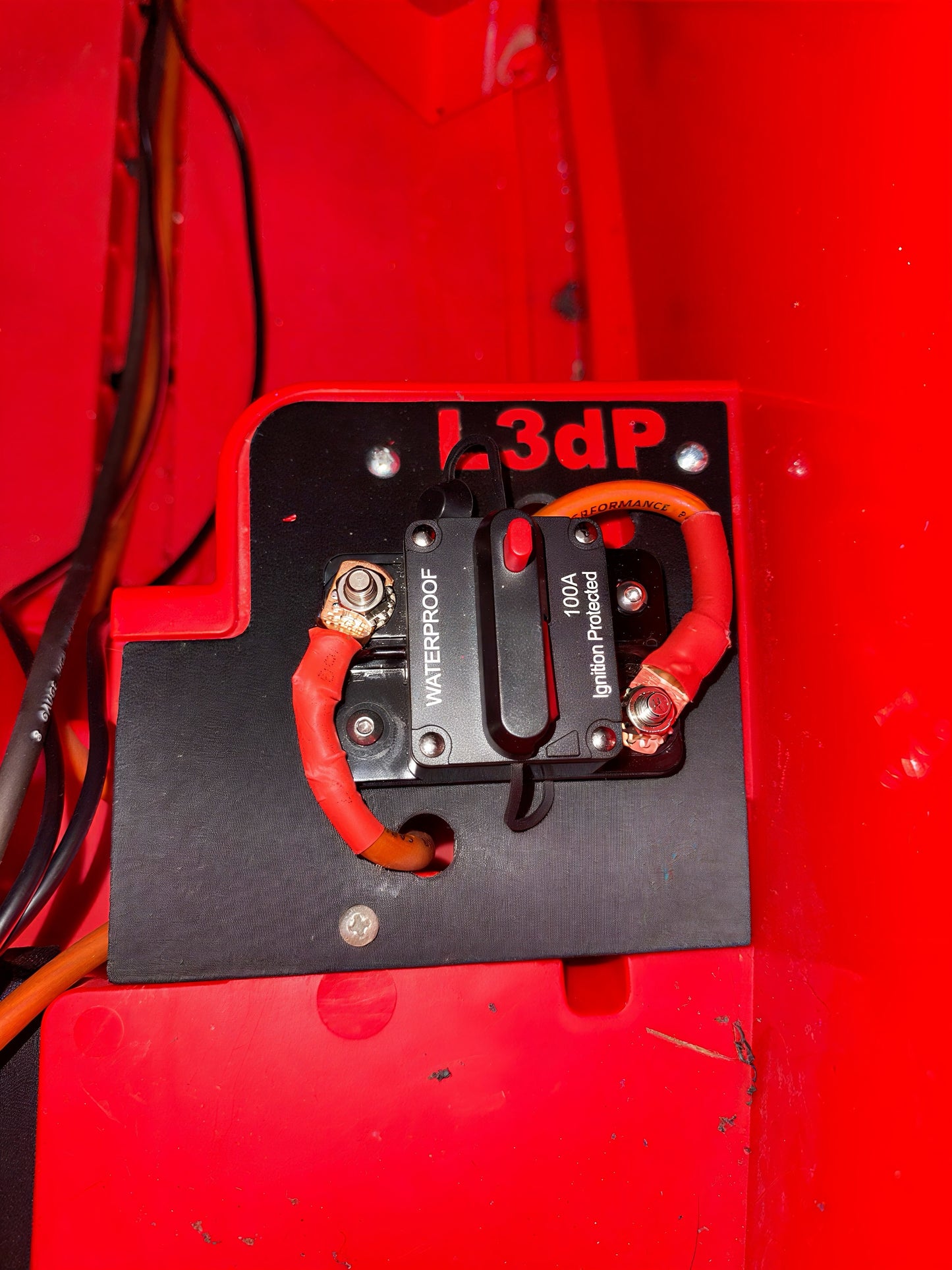 C7 Drag racing installation plates