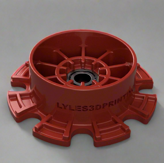 Mustang Adapter to 7R gearbox with bearing(Digital item)