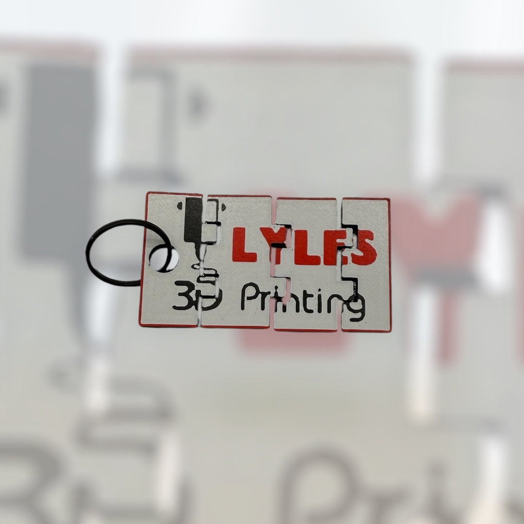 3 Inch Flexi L3dP Keychain