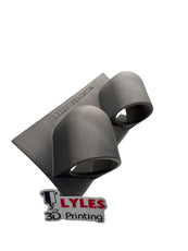 Dual 52mm Pillar Gauge Pod Abarth(U.S)2013-15