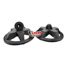 Mcqueen 5 Star Direct Fit Hubcaps for REAR Tires