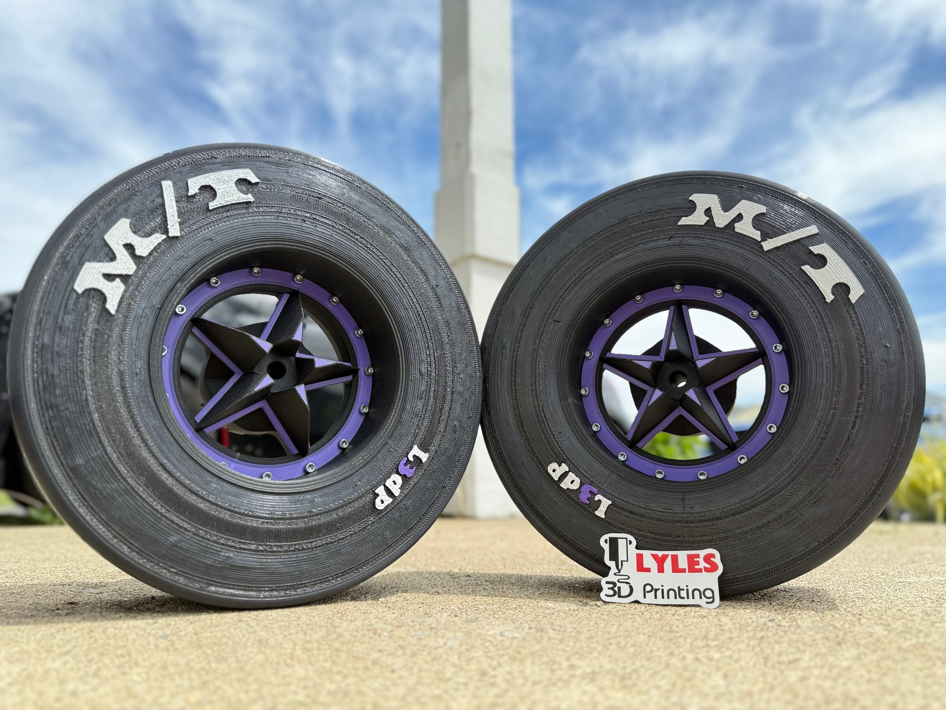 NOW EVEN WIDER! 6" Wide Drag Slicks