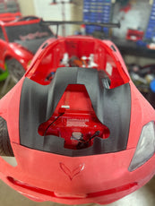 Two Styles of Cowl Hoods for Corvette C7
