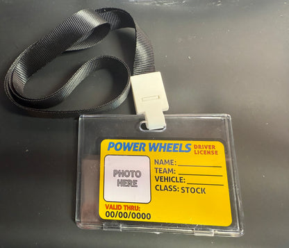 Stock Drivers credentials cards