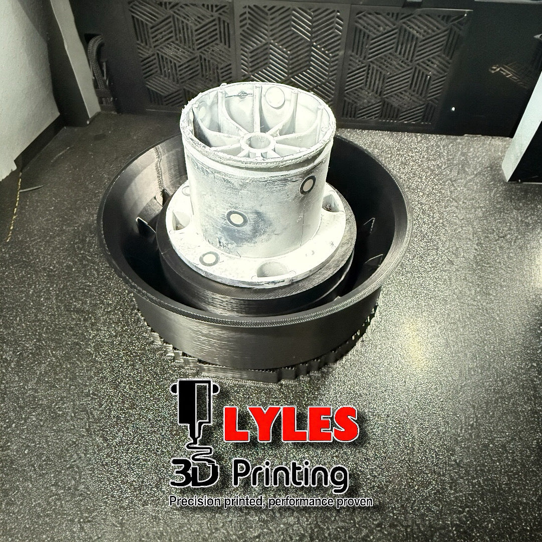 M/T Rubber Slicks Wheel Adapters(c7 adapters ) for Retro Brake Kit