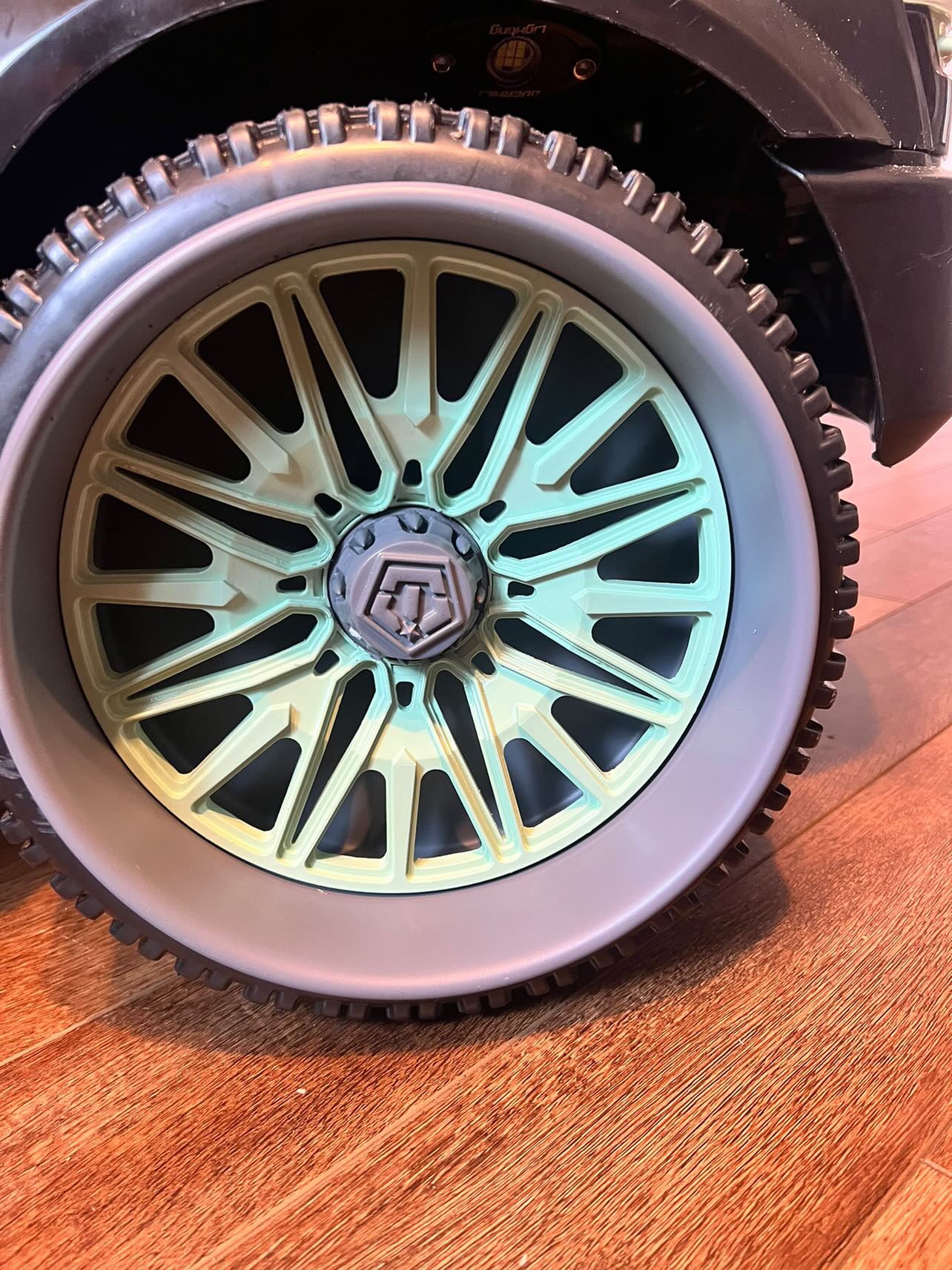 Custom Designed and 3D Printed Deep Dish Wheel Inserts