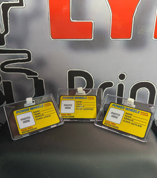 Outlaw Drivers credentials cards