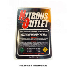Nitrou Bottle Sticker 2.5”x3.5”