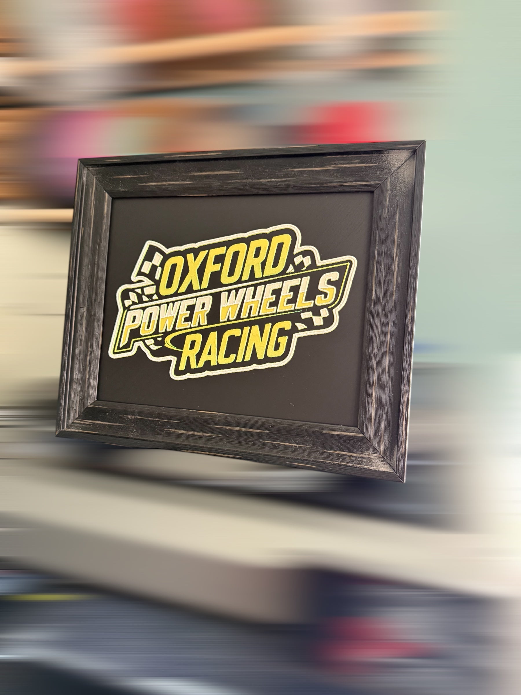 Oxford Power Wheels 3d Printed 8x10 Decor