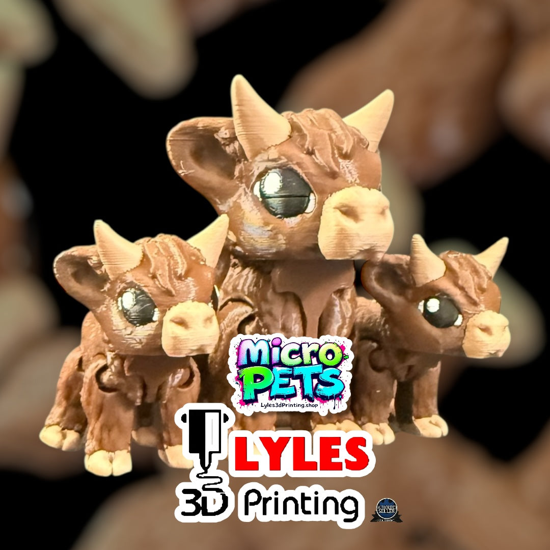 Micro Highland Cow