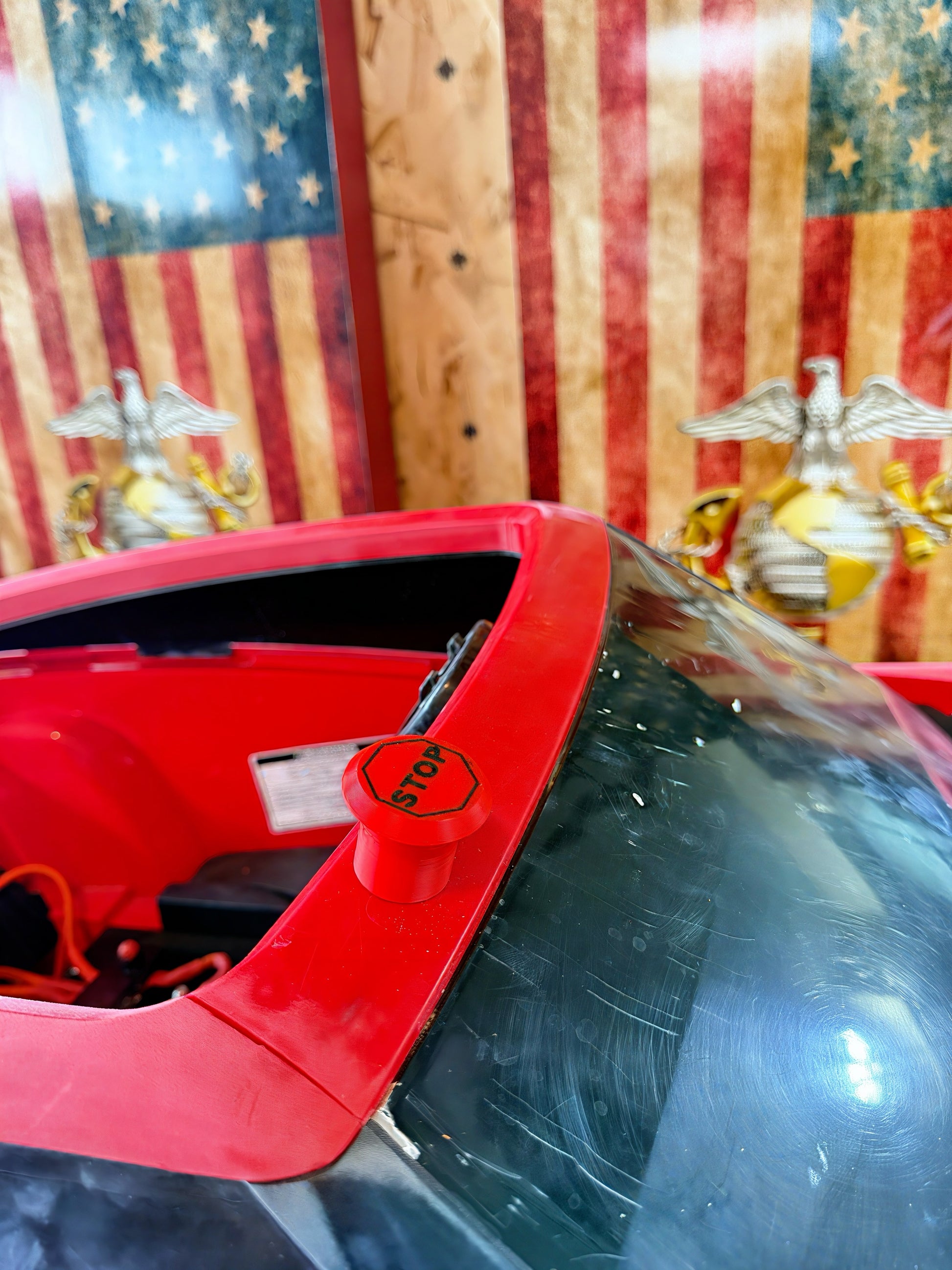 Safety Kill Switch "E-STOP" Topper