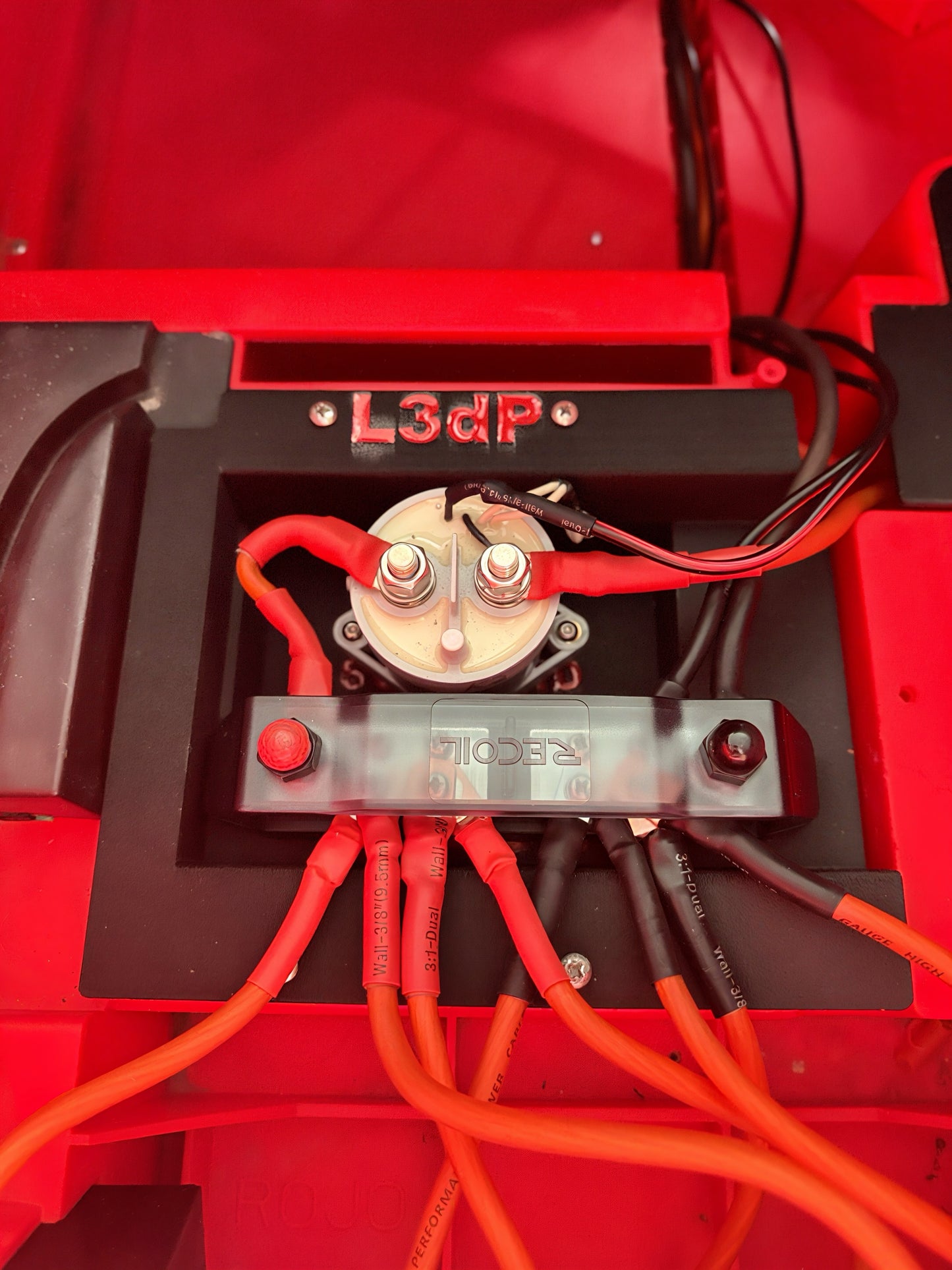 C7 Drag racing installation plates