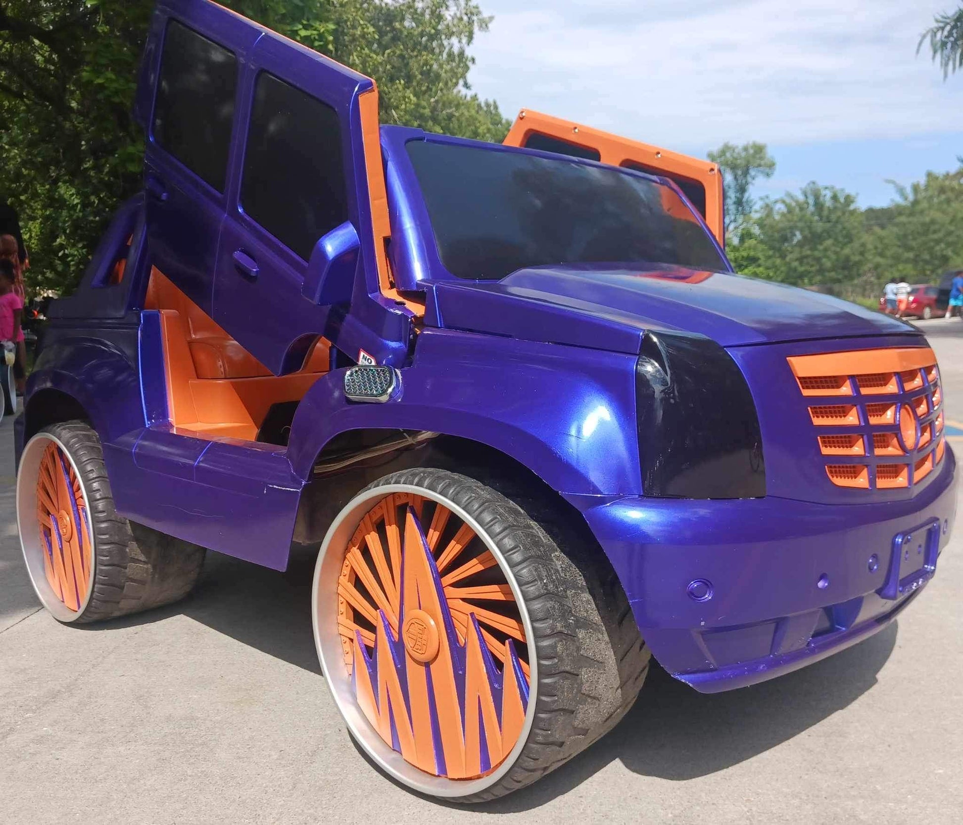 Custom Designed and 3D Printed Deep Dish Wheel Inserts