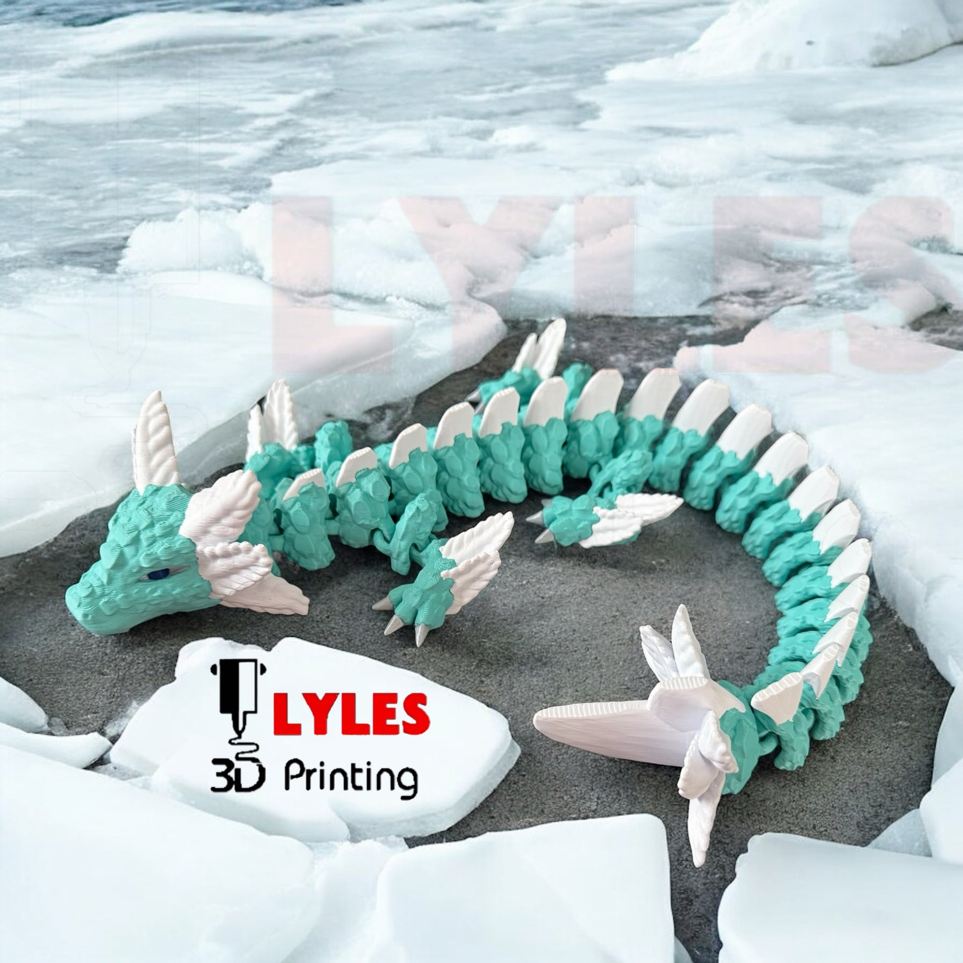 Axolotl Dragon 8"ish