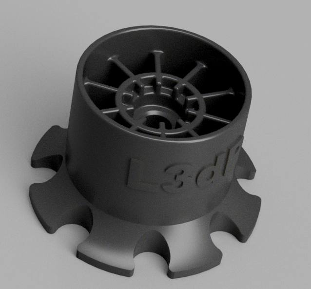 Mustang/McQueen Adapter to 7R gearbox bearing ready