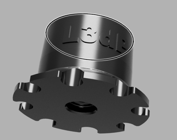 Mustang/McQueen Adapter to 7R gearbox bearing ready