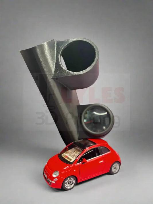 Abarth(U.s)2013-15 Dual 52Mm Pillar Gauge Pod Yes