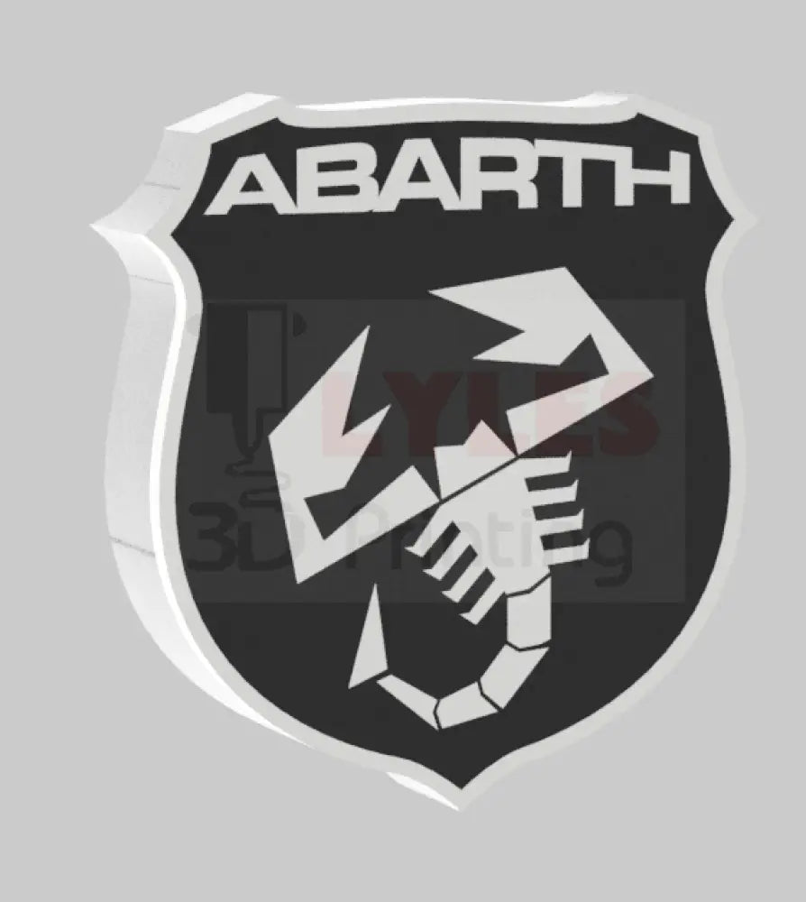 Abarth(U.s)2013-15 Sport Mode Cover Black/White