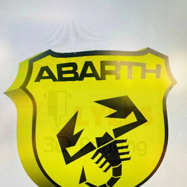 Abarth(U.s)2013-15 Sport Mode Cover Yellow/Black