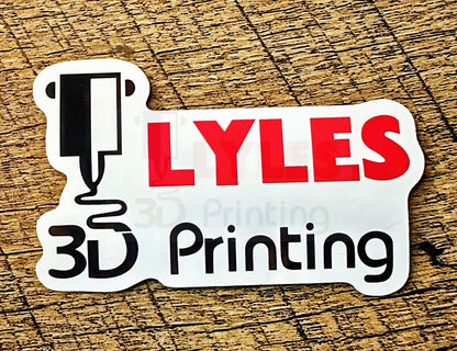 Lyles3dPrinting Sticker